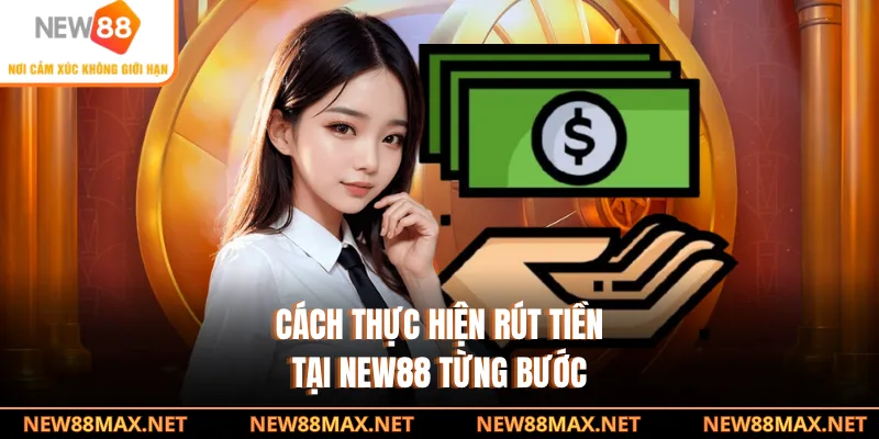 Cách thực hiện rút tiền tại NEW88 từng bước